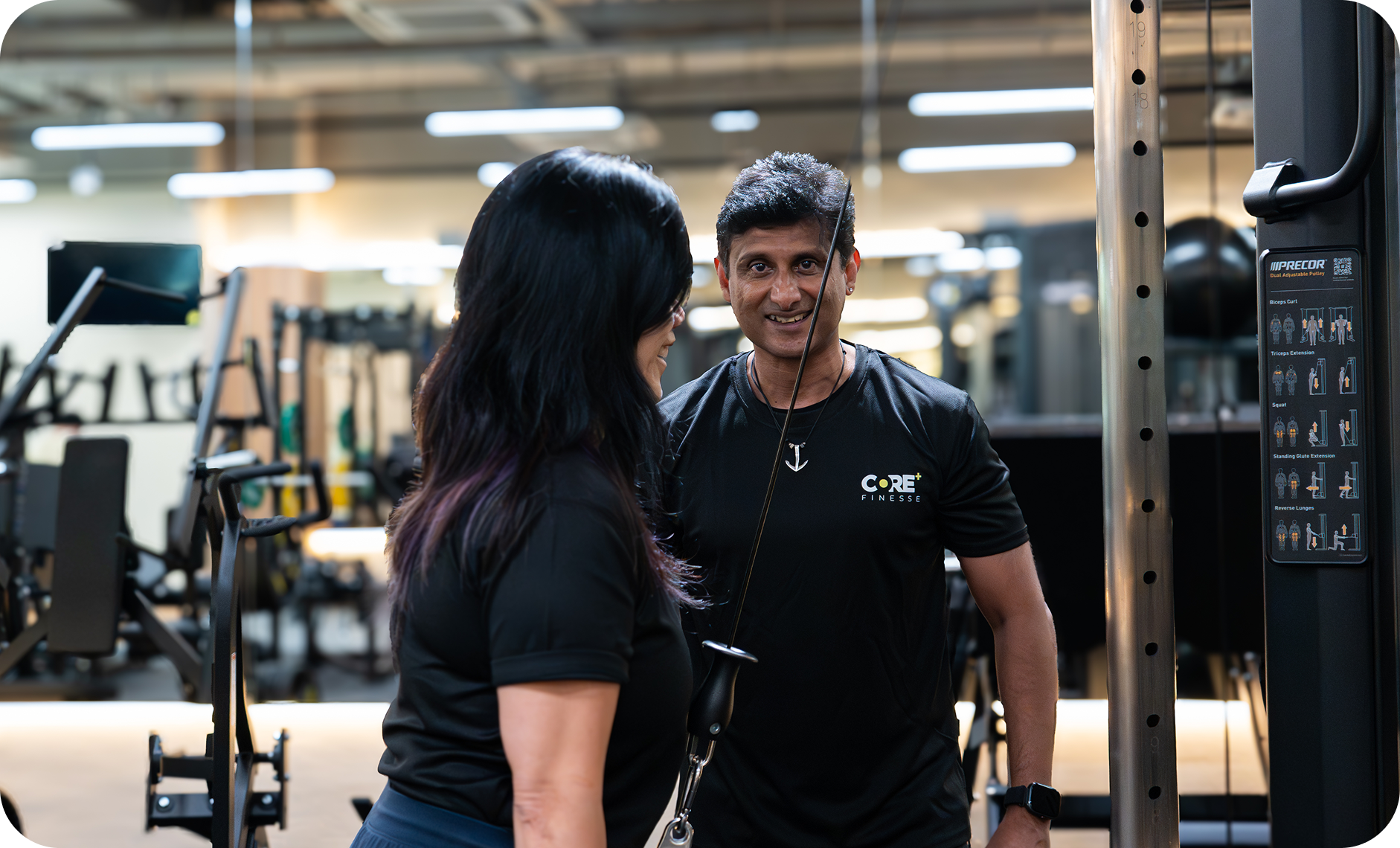 Personalised fitness training session